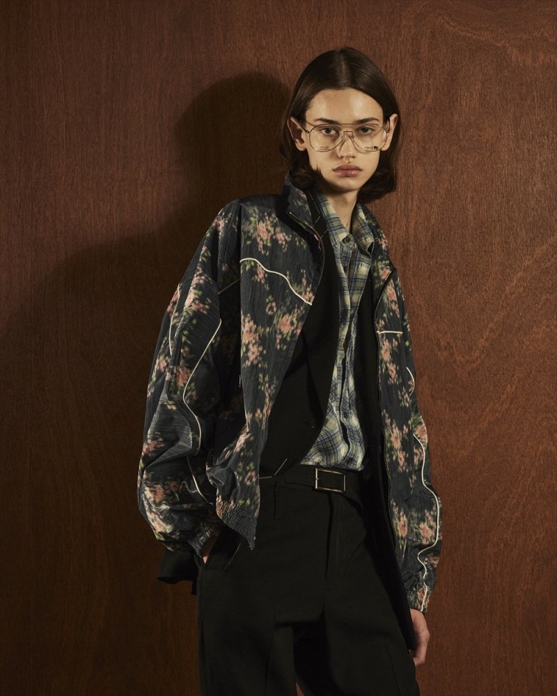 画像3: DAIRIKU/FleurTraining Jacket（Navy）［トレーニングJKT-26春夏］