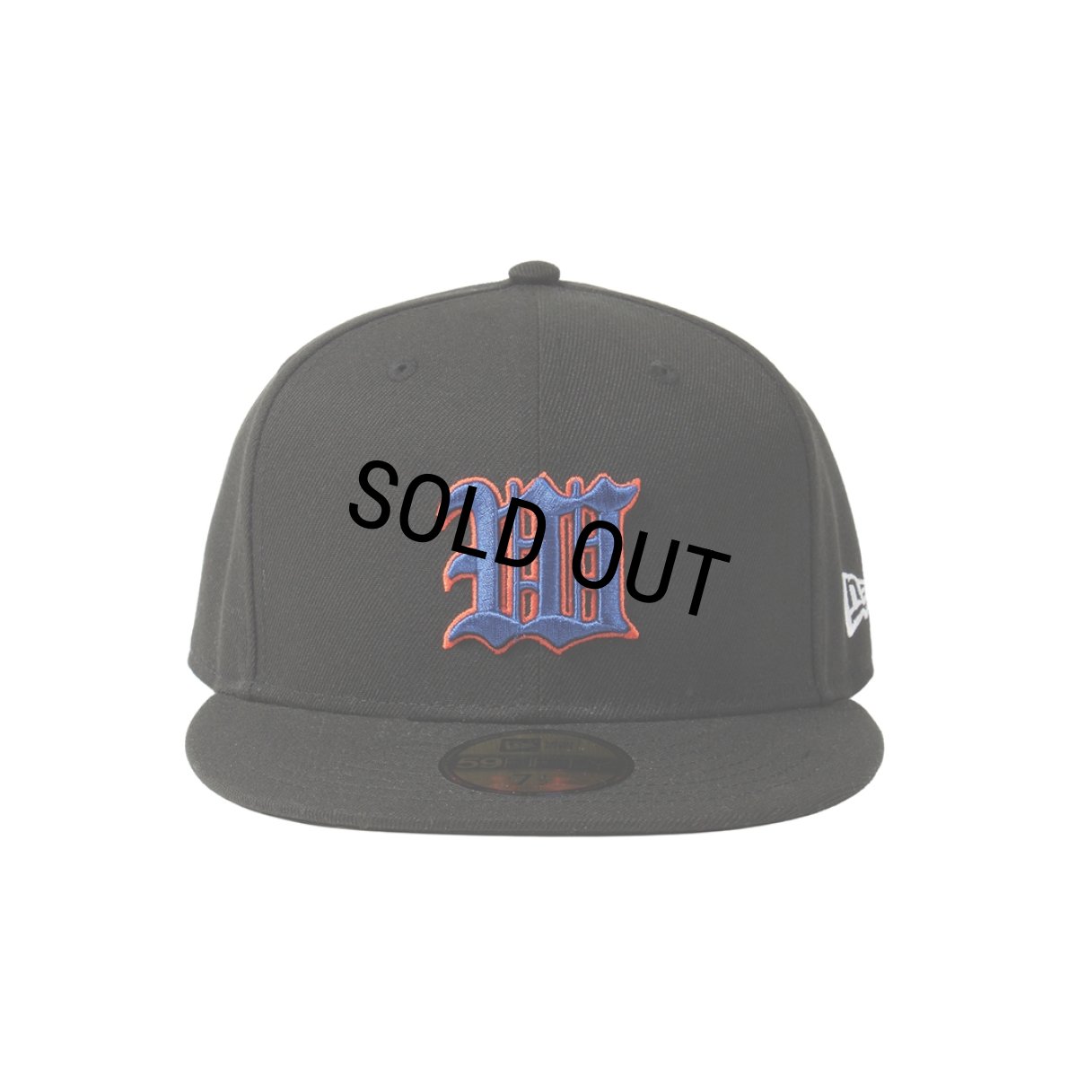 画像1: WACKO MARIA/NEW ERA / 59FIFTY（BLACK/BLUE）［59FIFTYキャップ-25秋冬］ (1)