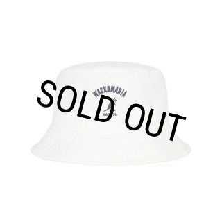 WACKO MARIA/KANGOL / WASHED BUCKET HAT（WHITE）［バケットハット-26