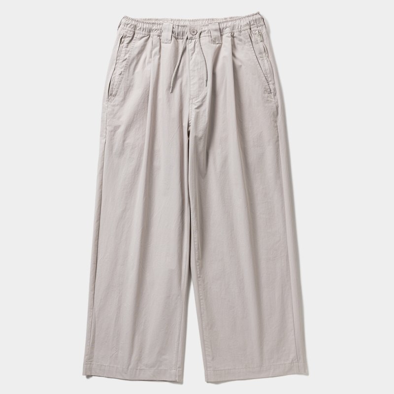 画像1: TIGHTBOOTH/BAGGY PIPE PANTS（Light Gray）［バギーパイプパンツ-26春夏］
