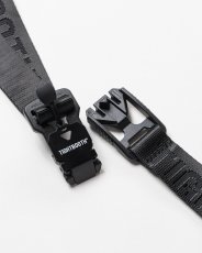 画像5: TIGHTBOOTH/JACQUARD LOGO BELT（Black）［ジャガードロゴベルト-26春夏］ (5)