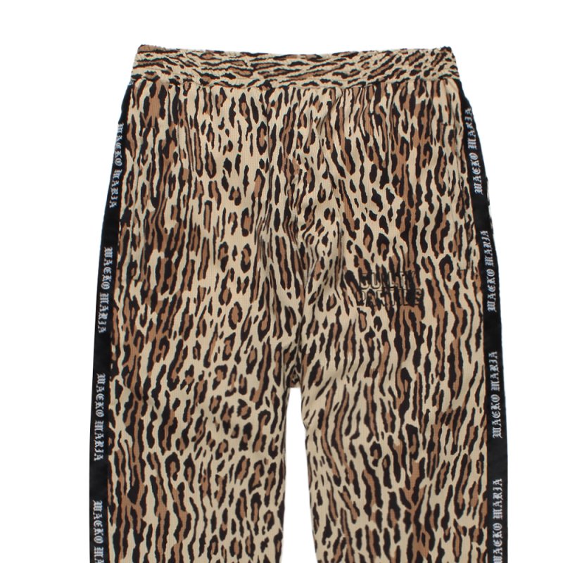 画像2: WACKO MARIA/NANGA / LEOPARD TRACK PANTS（BEIGE）［レオパードトラックパンツ-26春夏］