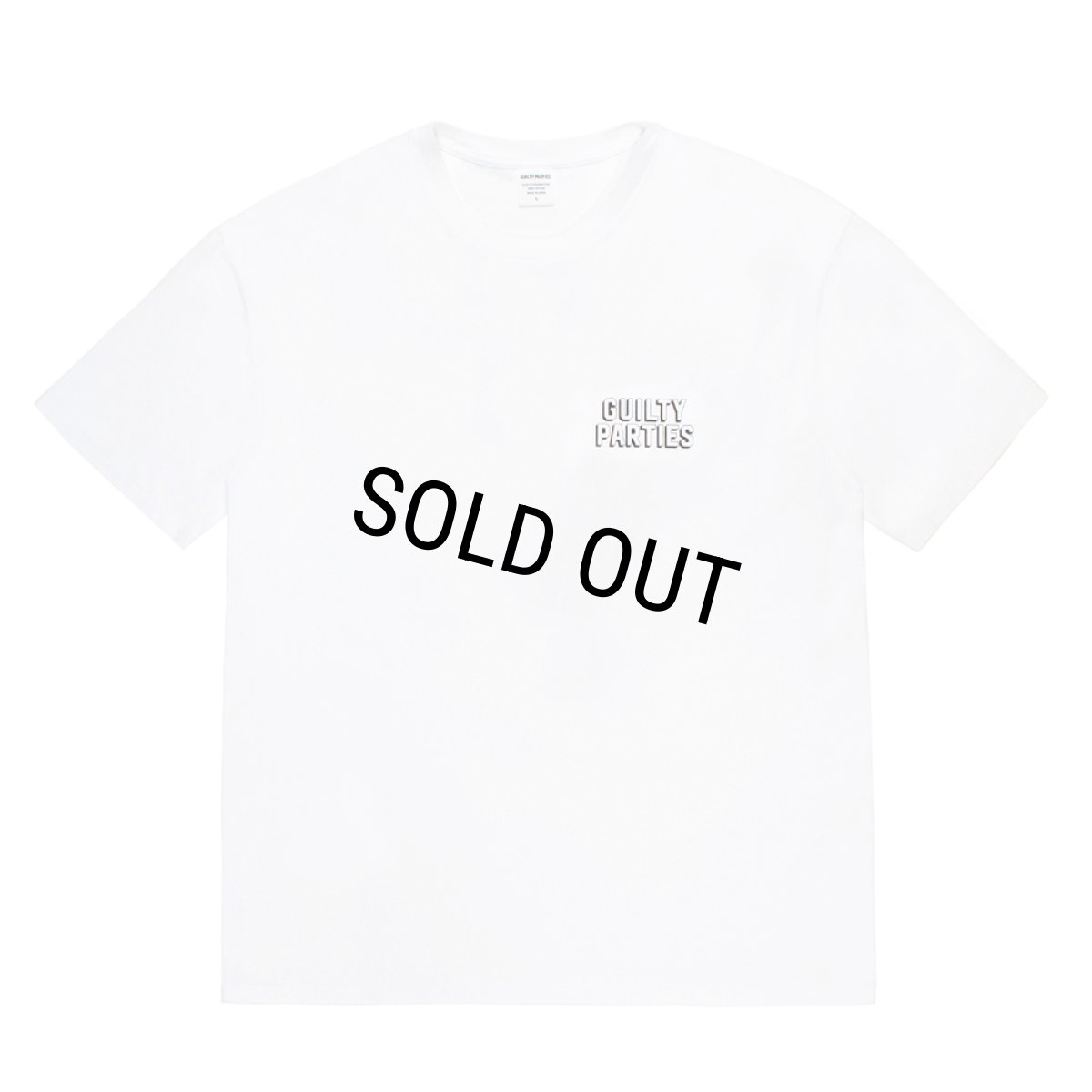 画像2: WACKO MARIA/WASHED HEAVY WEIGHT T-SHIRT（WHITE）［プリントT-26春夏］ (2)