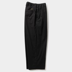 画像2: TIGHTBOOTH/BAGGY PIPE PANTS（Black）［バギーパイプパンツ-26春夏］ (2)
