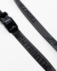 画像4: TIGHTBOOTH/JACQUARD LOGO BELT（Black）［ジャガードロゴベルト-26春夏］ (4)
