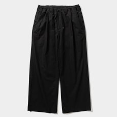 画像1: TIGHTBOOTH/BAGGY PIPE PANTS（Black）［バギーパイプパンツ-26春夏］ (1)