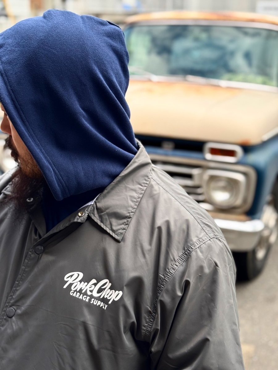 画像7: PORKCHOP/SCRIPT PORK COACH JKT（CEMENT）［スクリプトポークコーチJKT-26春夏］ (7)