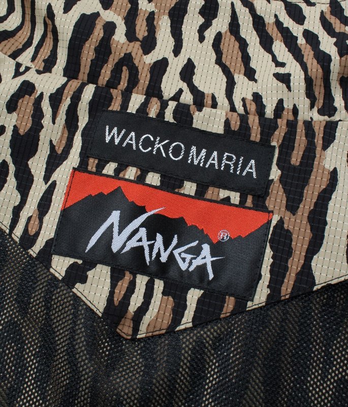 WACKO MARIA/NANGA / LEOPARD TRACK JACKET（BEIGE）［レオパード
