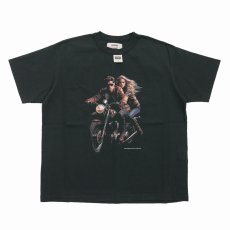 画像1: DAIRIKU/Avec Bikers H-S Tag Tee（Black）［プリントT-26春夏］ (1)