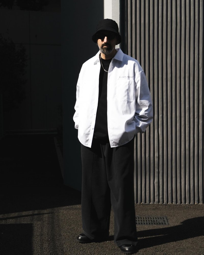 画像3: COOTIE PRODUCTIONS/AD Processing Pin Tuck Wide Sweat Easy Pants（Black）［ピンタックワイドスウェットイージーパンツ-26春夏］