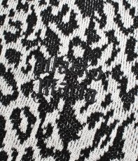 画像3: WACKO MARIA/LEOPARD JACQUARD KNIT POLO SHIRT（WHITE）［レオパードジャガードニットポロシャツ-26春夏］ (3)
