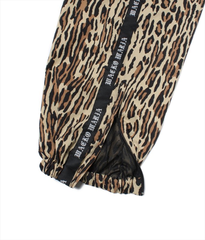 WACKO MARIA/NANGA / LEOPARD TRACK PANTS（BEIGE）［レオパード