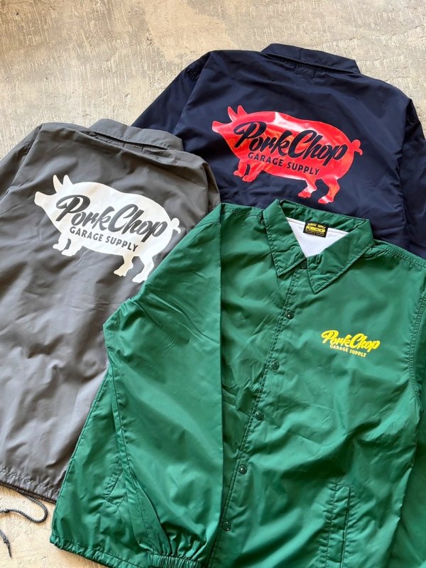 PORKCHOP/SCRIPT PORK COACH JKT（NAVY）［スクリプトポークコーチJKT