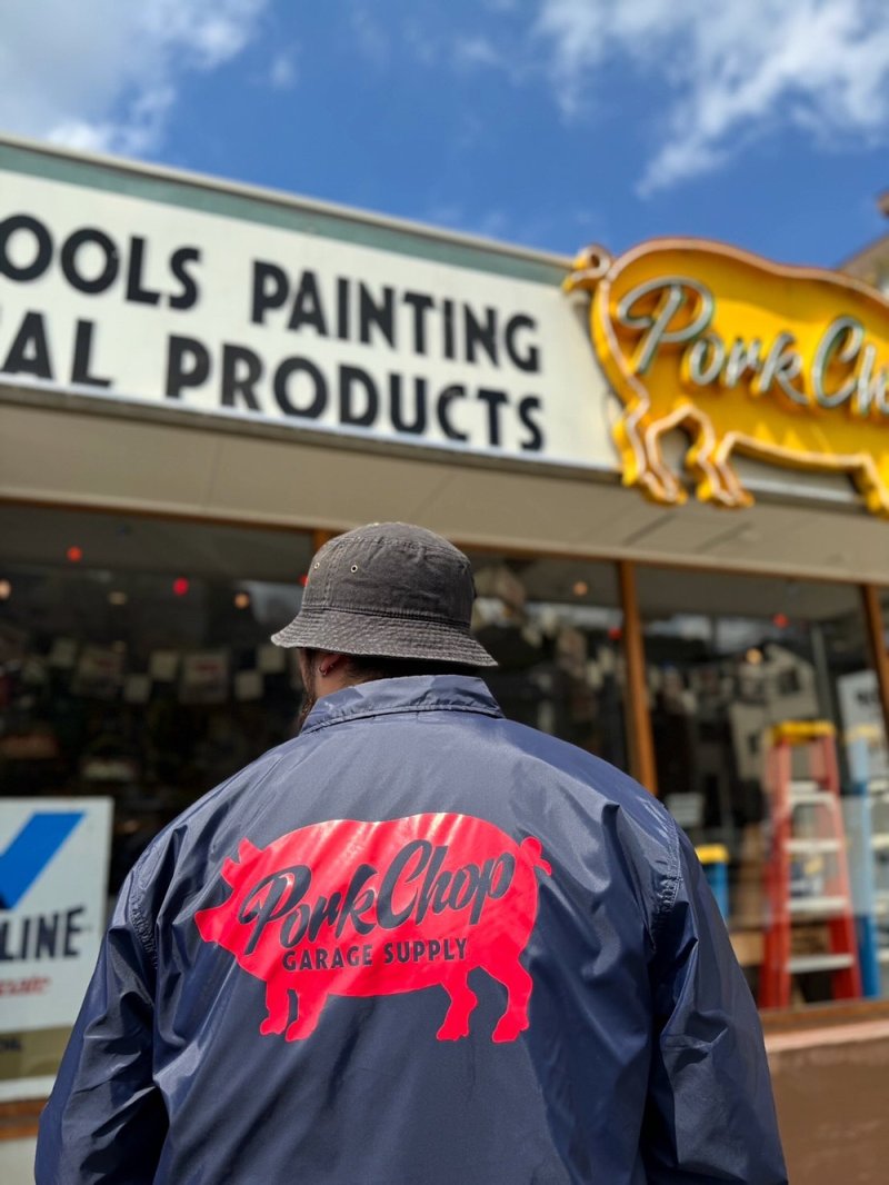 画像3: PORKCHOP/SCRIPT PORK COACH JKT（NAVY）［スクリプトポークコーチJKT-26春夏］