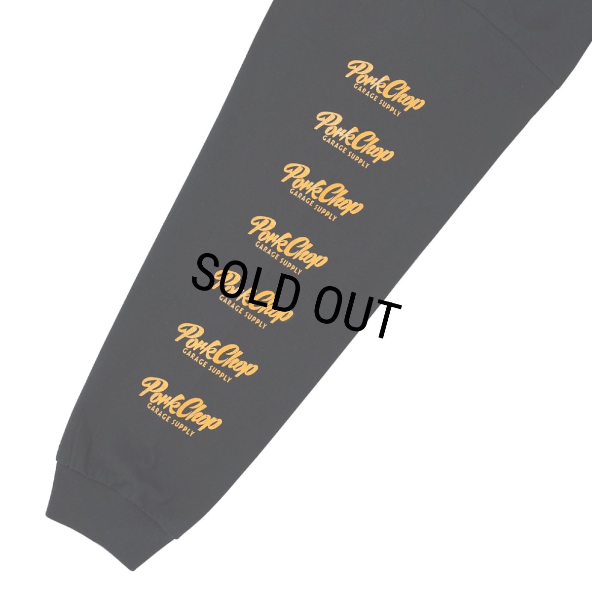 画像3: PORKCHOP/SCRIPT PORK L/S TEE（BLACK）［スクリプトポーク長袖T-26春夏］ (3)