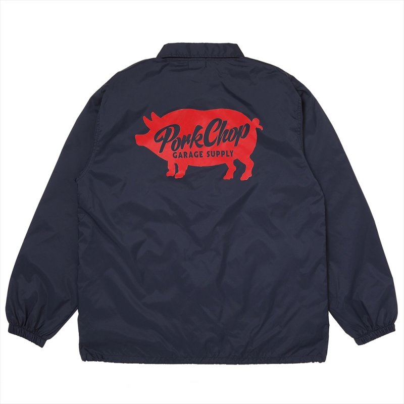 画像2: PORKCHOP/SCRIPT PORK COACH JKT（NAVY）［スクリプトポークコーチJKT-26春夏］
