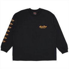 画像2: PORKCHOP/SCRIPT PORK L/S TEE（BLACK）［スクリプトポーク長袖T-26春夏］ (2)