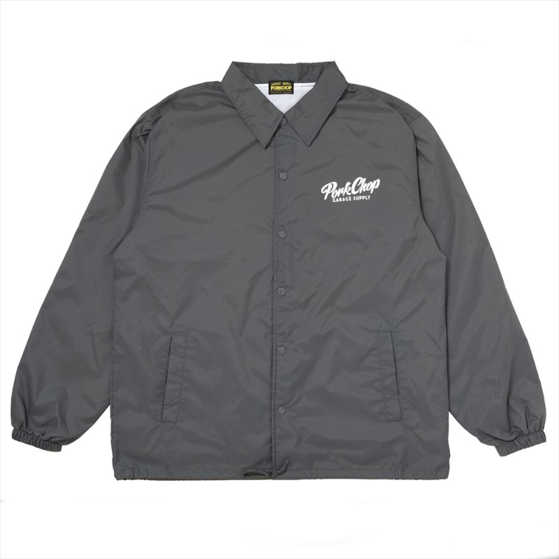画像1: PORKCHOP/SCRIPT PORK COACH JKT（CEMENT）［スクリプトポークコーチJKT-26春夏］