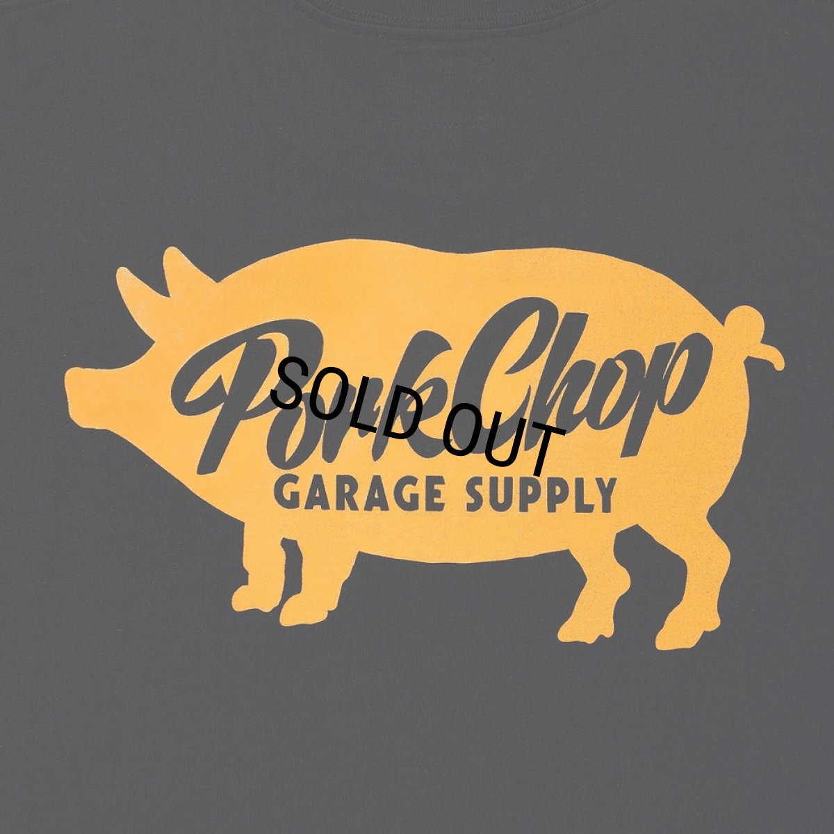 画像5: PORKCHOP/SCRIPT PORK L/S TEE（BLACK）［スクリプトポーク長袖T-26春夏］ (5)