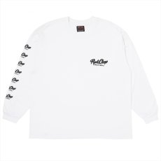 画像2: PORKCHOP/SCRIPT PORK L/S TEE（WHITE）［スクリプトポーク長袖T-26春夏］ (2)