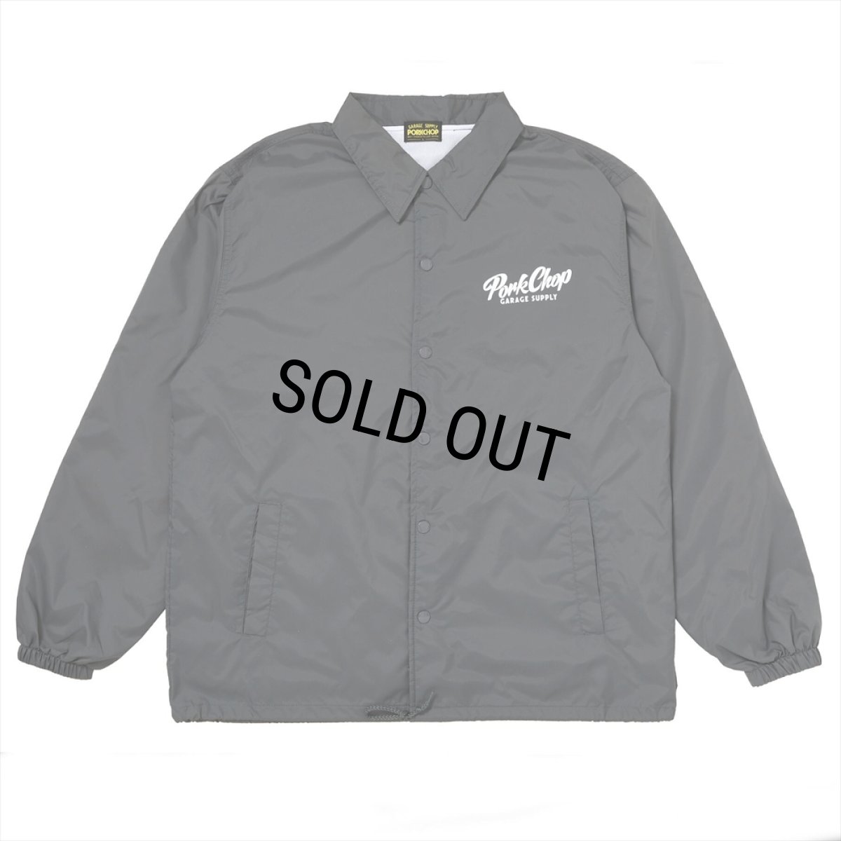 画像2: PORKCHOP/SCRIPT PORK COACH JKT（CEMENT）［スクリプトポークコーチJKT-26春夏］ (2)