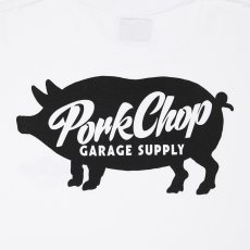画像5: PORKCHOP/SCRIPT PORK L/S TEE（WHITE）［スクリプトポーク長袖T-26春夏］ (5)
