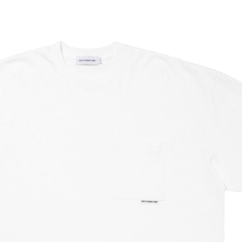 画像2: COOTIE PRODUCTIONS/Open End Yarn Error Fit S/S Tee（White）［エラーフィットポケT-26春夏］