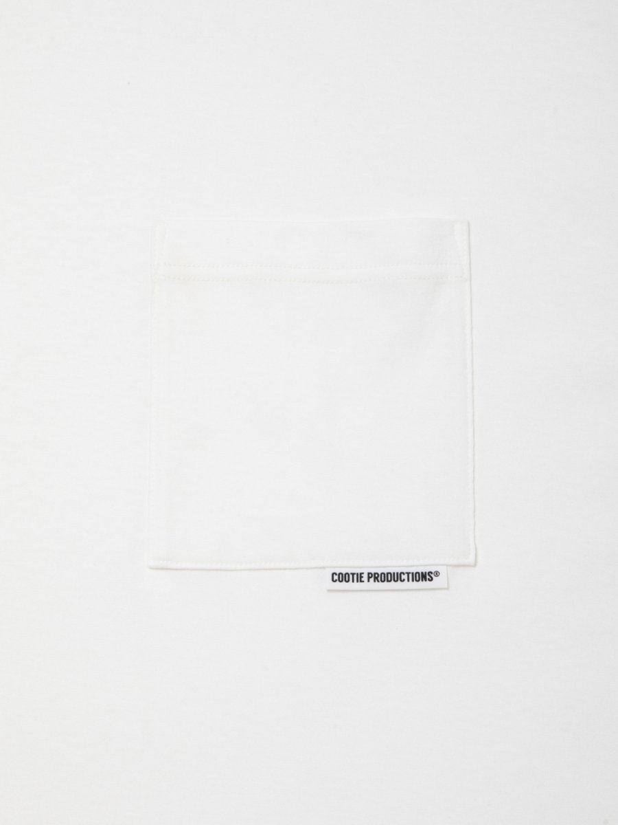 画像3: COOTIE PRODUCTIONS/Open End Yarn Error Fit S/S Tee（White）［エラーフィットポケT-26春夏］ (3)