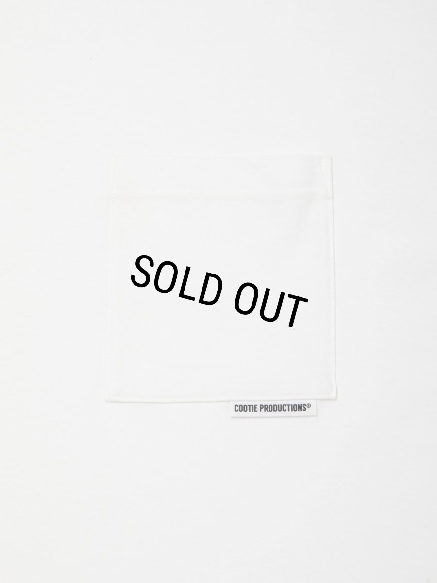画像3: COOTIE PRODUCTIONS/Open End Yarn Error Fit S/S Tee（White）［エラーフィットポケT-26春夏］ (3)