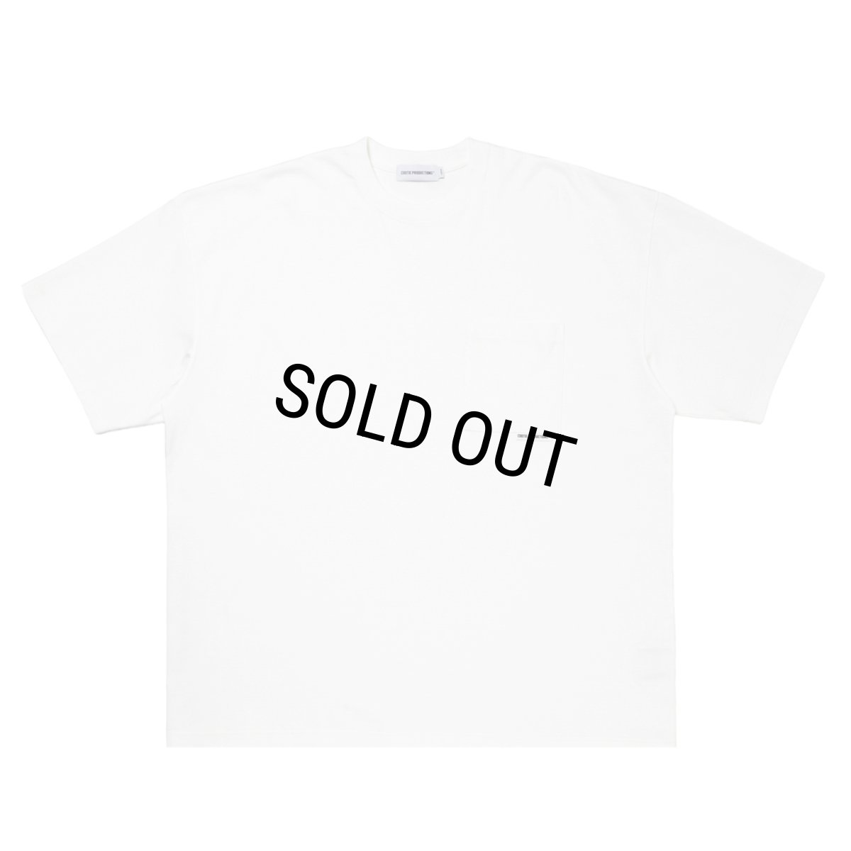 画像1: COOTIE PRODUCTIONS/Open End Yarn Error Fit S/S Tee（White）［エラーフィットポケT-26春夏］ (1)