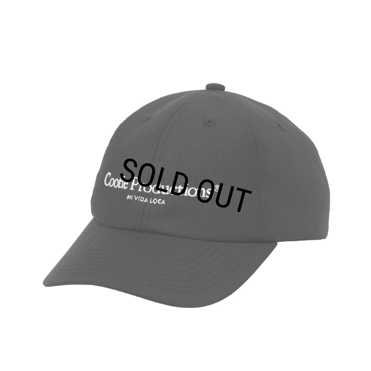 画像3: COOTIE PRODUCTIONS/T/W Twill 6 Panel Cap（Black）［T/Wツイル6パネルキャップ-26春夏］ (3)