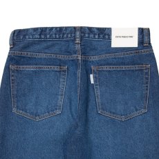 画像4: COOTIE PRODUCTIONS/12.5oz Denim 5 Pocket Square Leg Pants（Indigo Aging Fade）［デニムスクエアレッグパンツ-26春夏］ (4)
