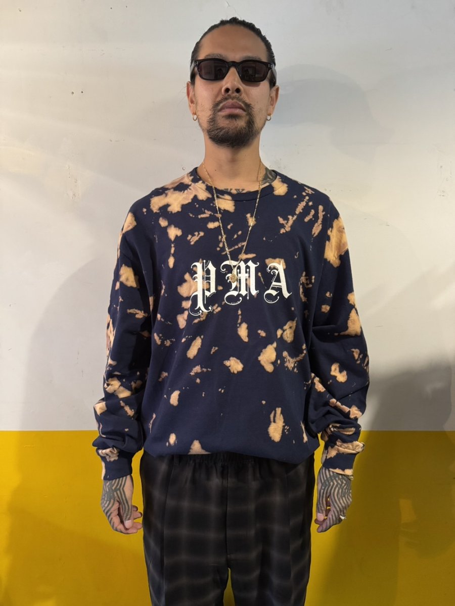 画像3: exodus brand/PMA TIE DYE L/S T SHIRT（NAVY）［タイダイ長袖T-26春夏］ (3)
