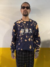 画像3: exodus brand/PMA TIE DYE L/S T SHIRT（NAVY）［タイダイ長袖T-26春夏］ (3)