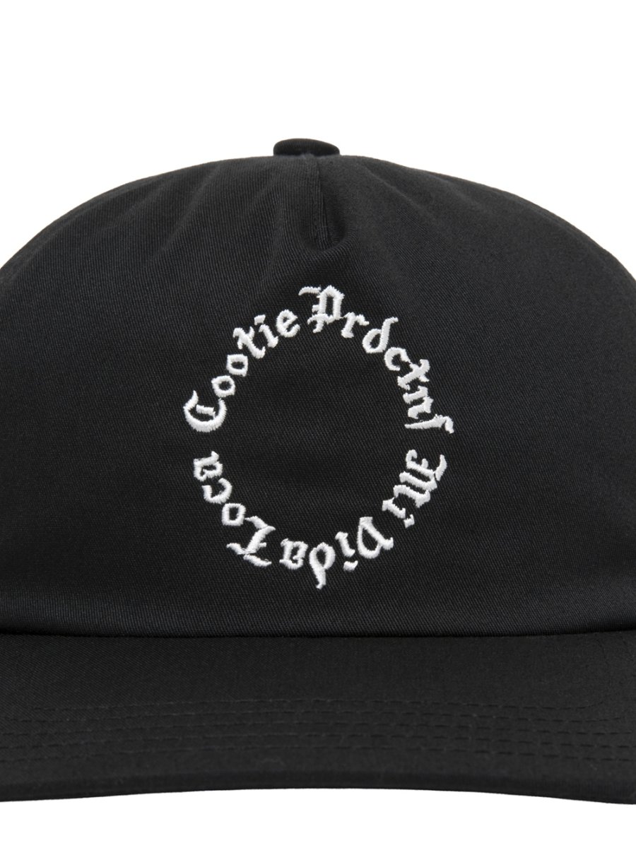 画像4: COOTIE PRODUCTIONS/T/C Twill 5 Panel Cap（Black）［T/Cツイル5パネルキャップ-26春夏］ (4)