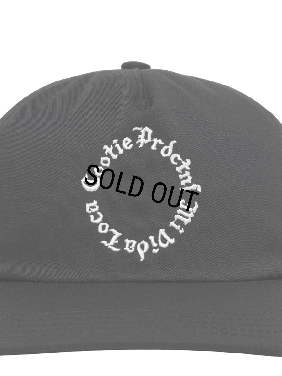画像4: COOTIE PRODUCTIONS/T/C Twill 5 Panel Cap（Black）［T/Cツイル5パネルキャップ-26春夏］ (4)