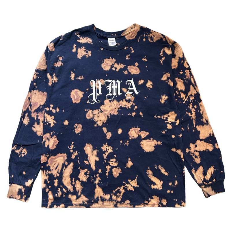 画像1: exodus brand/PMA TIE DYE L/S T SHIRT（NAVY）［タイダイ長袖T-26春夏］