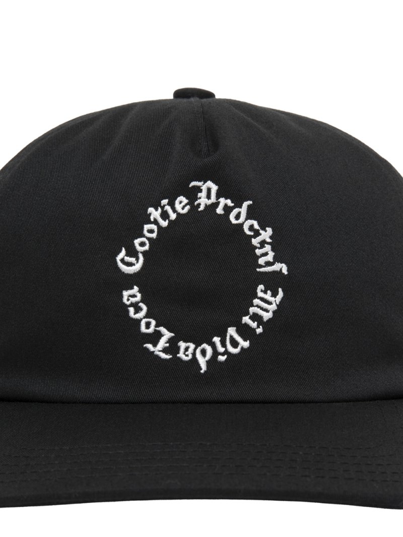 画像3: COOTIE PRODUCTIONS/T/C Twill 5 Panel Cap（Black）［T/Cツイル5パネルキャップ-26春夏］