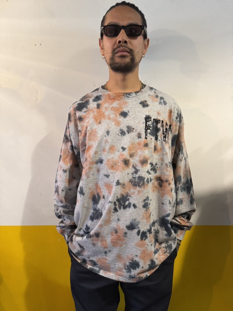 画像3: exodus brand/BORNEO F.T.W. TIE DYE L/S T SHIRT（GREY）［タイダイ長袖T-26春夏］