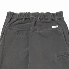 画像4: COOTIE PRODUCTIONS/Pigment Coating T/R Twill Double Knee Work Trousers（Dusty Black）［ピグメントダブルニーワークトラウザース-26春夏］ (4)