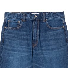 画像3: COOTIE PRODUCTIONS/12.5oz Denim 5 Pocket Square Leg Pants（Indigo Aging Fade）［デニムスクエアレッグパンツ-26春夏］ (3)