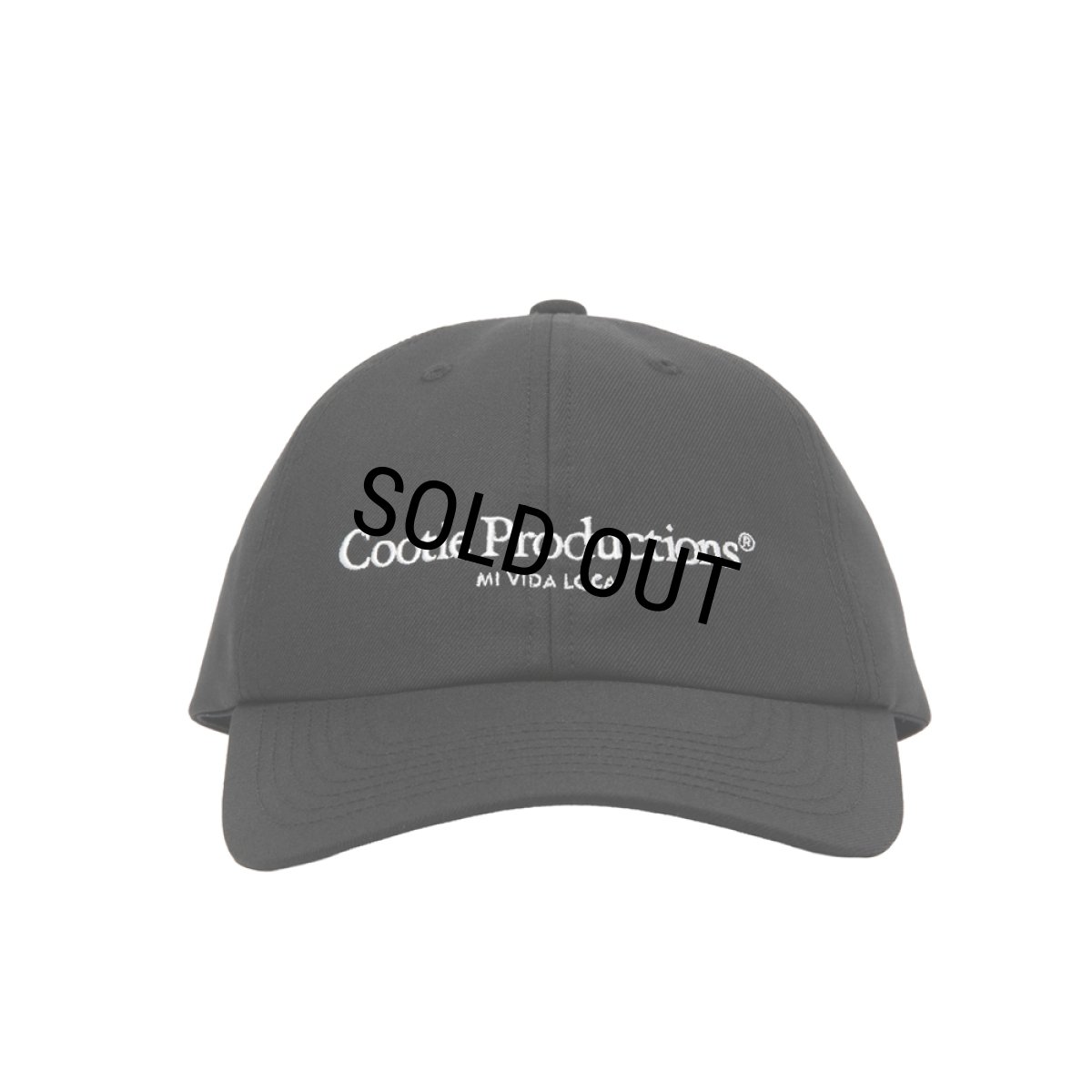 画像1: COOTIE PRODUCTIONS/T/W Twill 6 Panel Cap（Black）［T/Wツイル6パネルキャップ-26春夏］ (1)