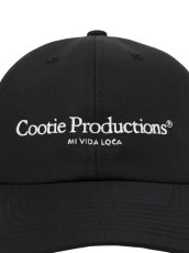 画像4: COOTIE PRODUCTIONS/T/W Twill 6 Panel Cap（Black）［T/Wツイル6パネルキャップ-26春夏］ (4)
