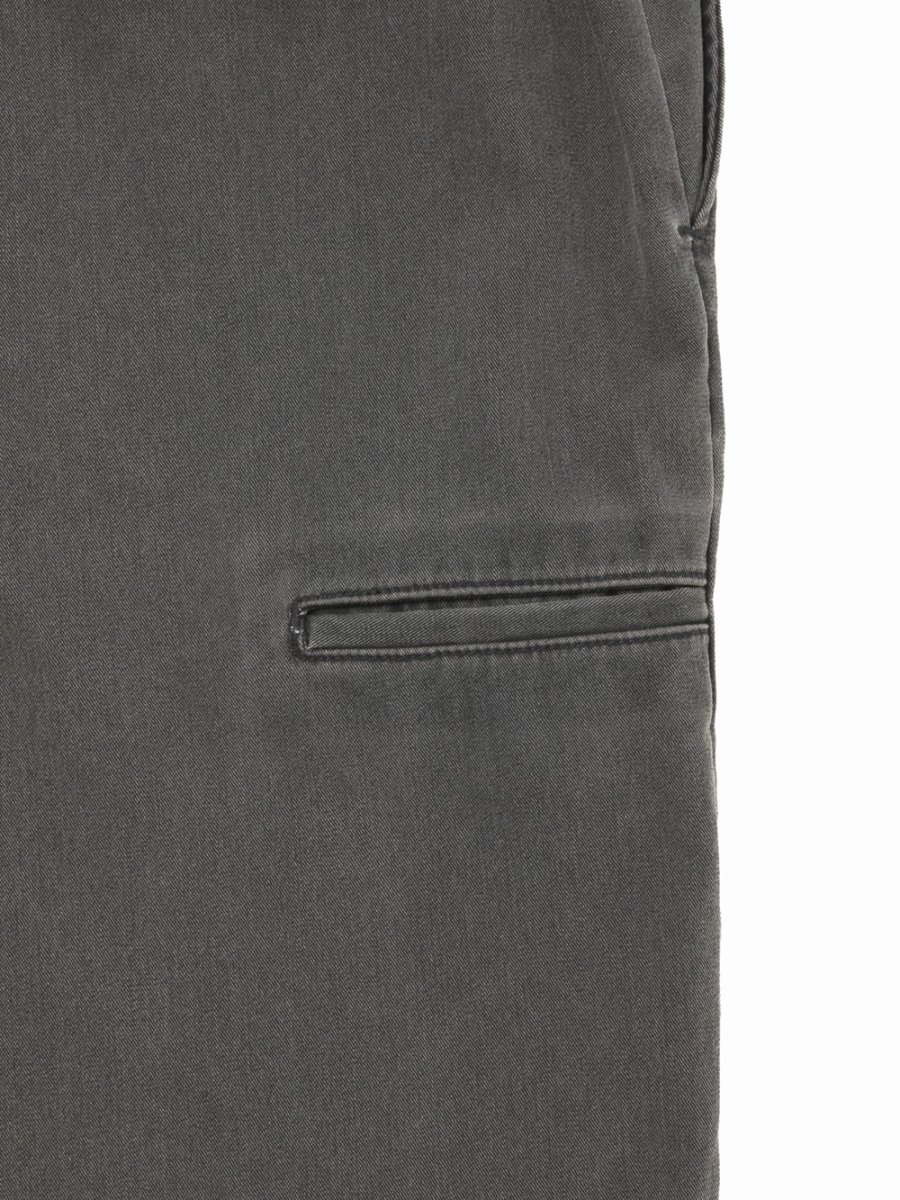 画像6: COOTIE PRODUCTIONS/Pigment Coating T/R Twill Double Knee Work Trousers（Dusty Black）［ピグメントダブルニーワークトラウザース-26春夏］ (6)