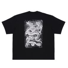 画像1: ANTIDOTE BUYERS CLUB/ASIC Oversized S/S Tee（Oriental Dragon）（Pure Black） (1)