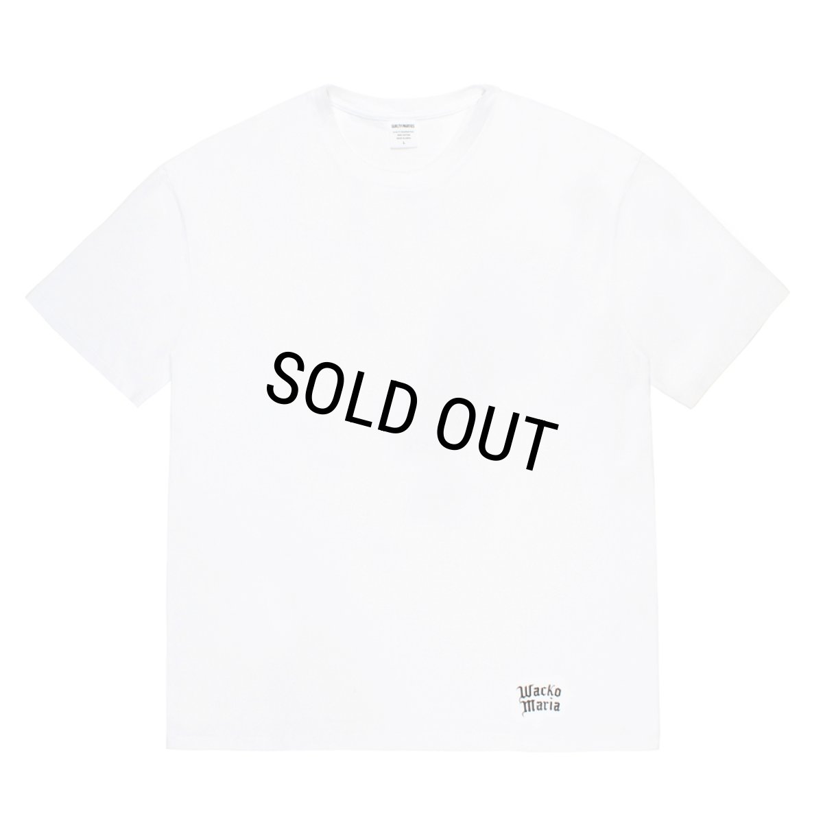 画像1: WACKO MARIA/WASHED HEAVY WEIGHT COLOR T-SHIRT（WHITE）［カラーT-26春夏］ (1)