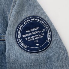 画像8: RATS/STORM RIDER DENIM JKT（INDIGO）［ストームライダーデニムJKT-26春夏］ (8)