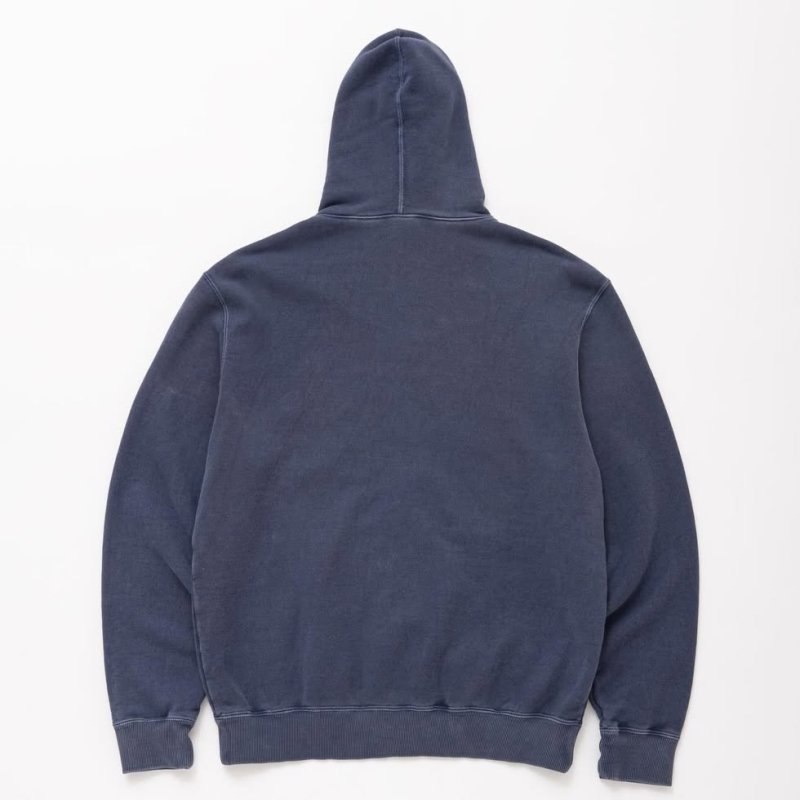画像2: RATS/PIGMENT DYED ZIP HOODIE（NAVY）［ピグメントジップフーディー-26春夏］