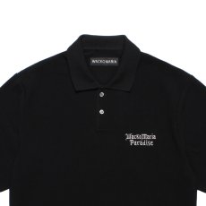 画像2: WACKO MARIA/KNIT POLO SHIRT（BLACK）［ニットポロシャツ-26春夏］ (2)