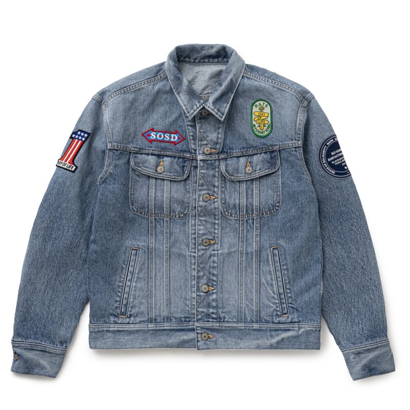 画像1: RATS/STORM RIDER DENIM JKT（INDIGO）［ストームライダーデニムJKT-26春夏］